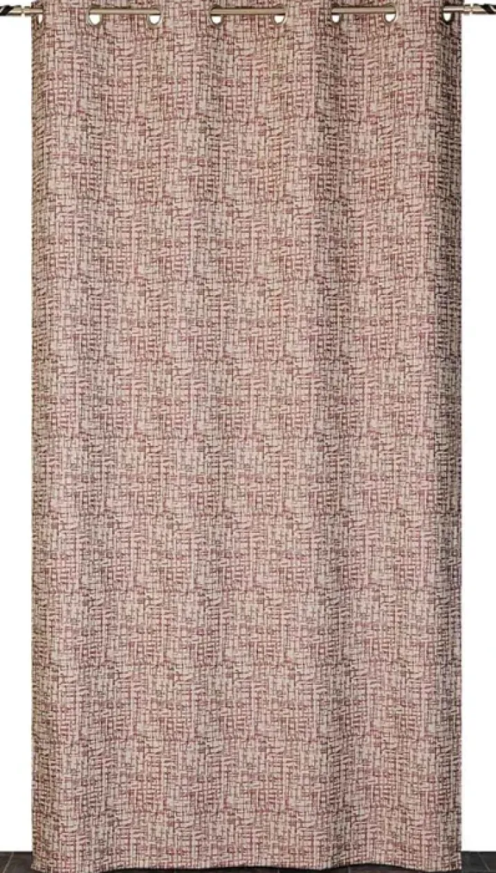 Rideau à Jacquard Tramé