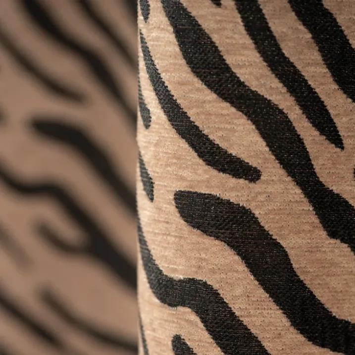 Rideau jacquard zèbre