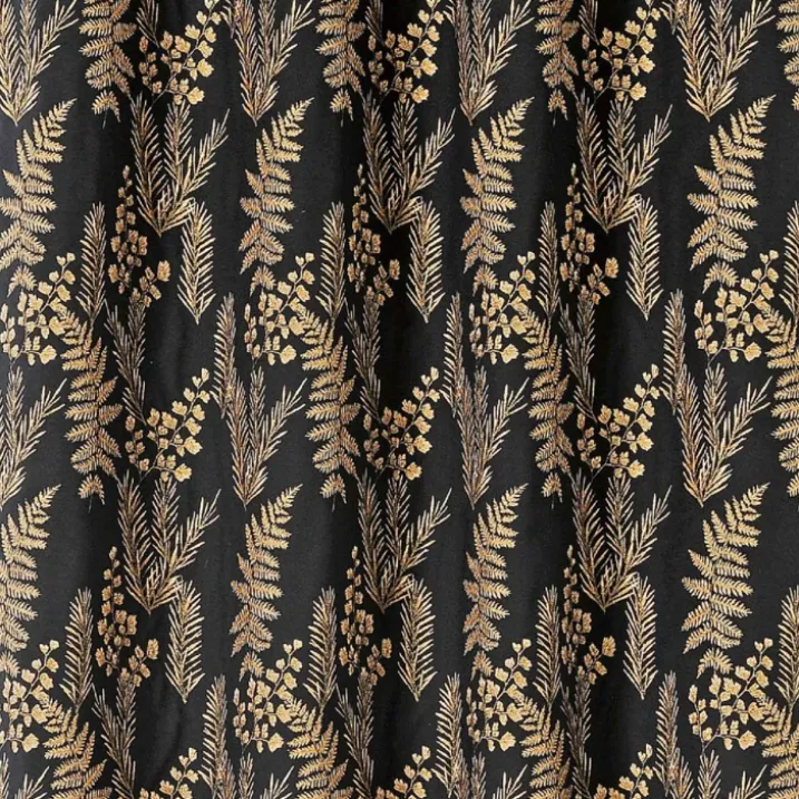 Rideau moderne chic poly-coton