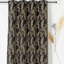 Rideau moderne chic poly-coton