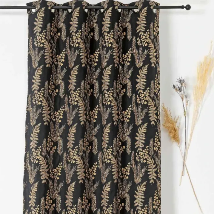 Rideau moderne chic poly-coton