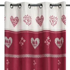 Rideau montagnard déco chalet