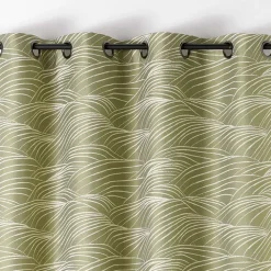Rideau motifs coteaux de vigne