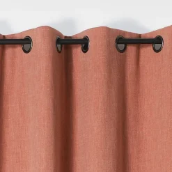 Rideau obscurcissant et isolant à effet tissé