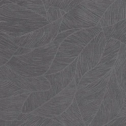 Rideau occultant avec feuilles en relief