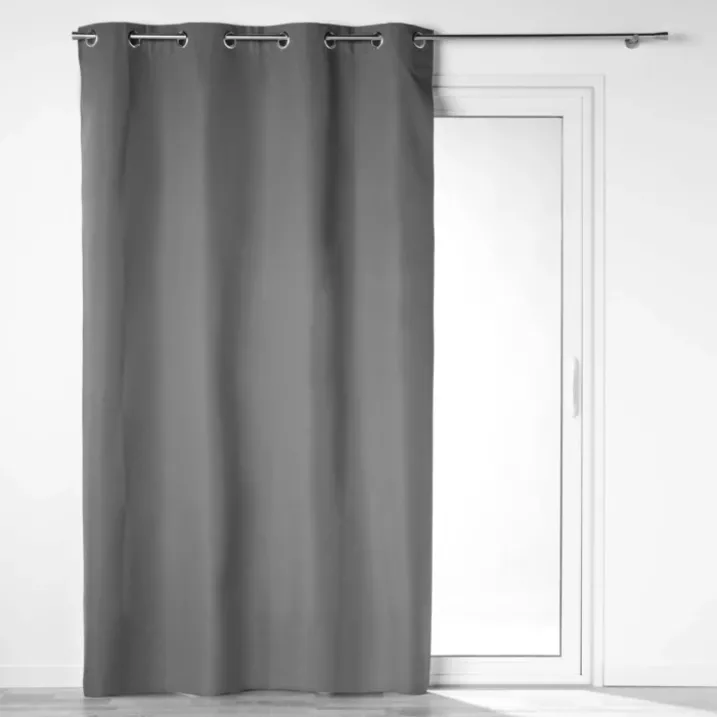 Rideau 100% occultant en microfibre