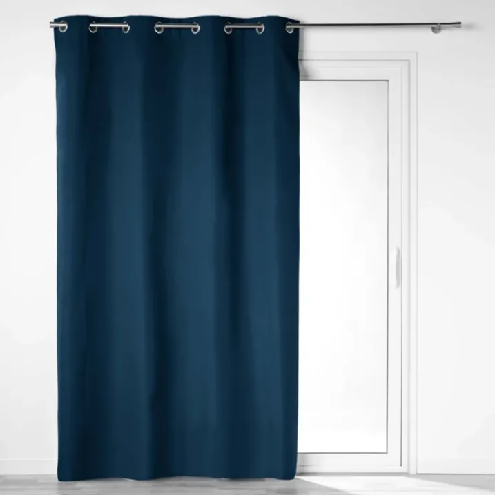 Rideau 100% occultant en microfibre