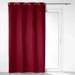 Rideau 100% occultant en microfibre