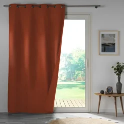 Rideau 100% occultant en microfibre
