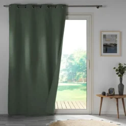 Rideau 100% occultant en microfibre