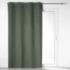 Rideau 100% occultant en microfibre