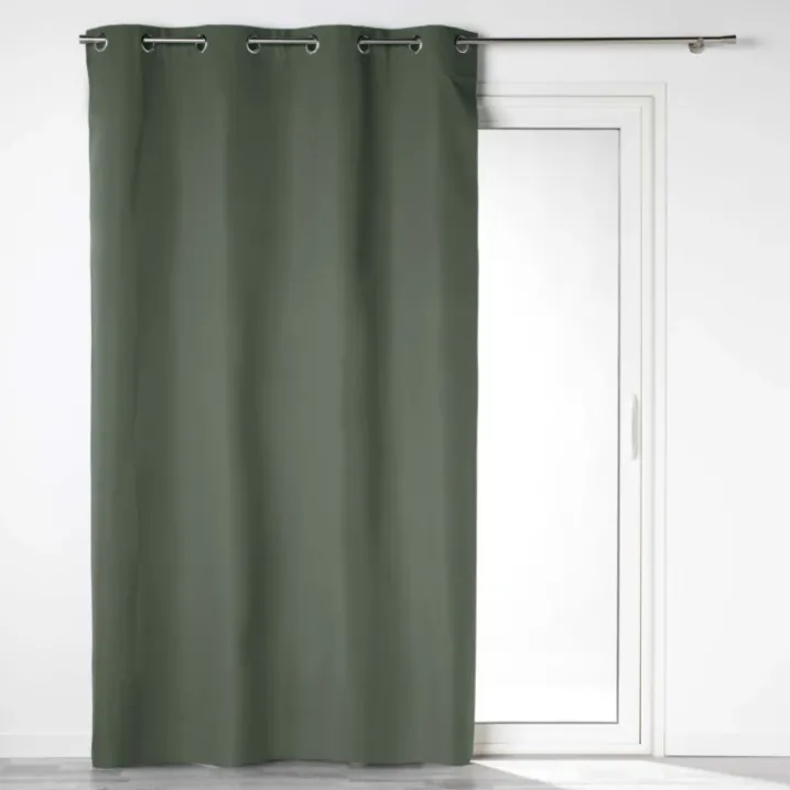 Rideau 100% occultant en microfibre