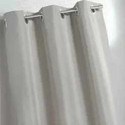 Rideau occultant isolant thermique uni avec doublure polaire
