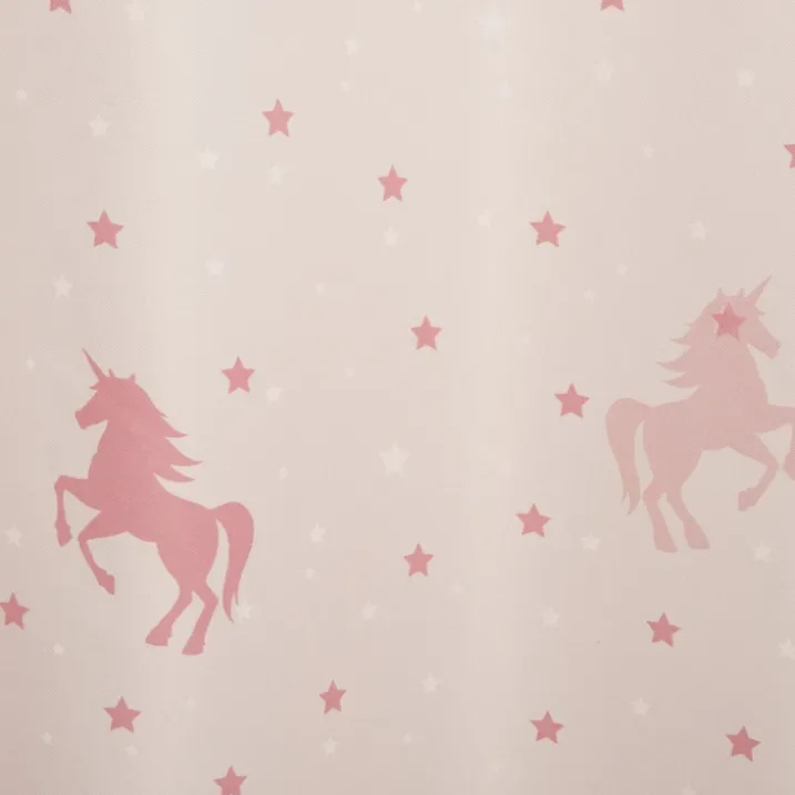 Rideau occultant licorne phosphorescent