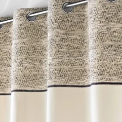Rideau à Oeillets Camalia Top Jacquard