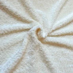 Rideau à oeillets chenille effet peluche