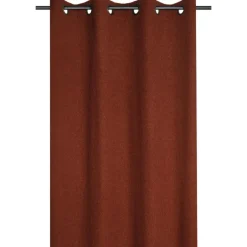 Rideau à oeillets doux effet bouclette