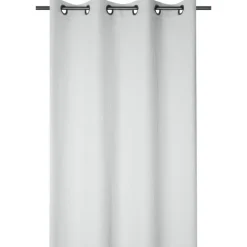Rideau à oeillets doux effet bouclette