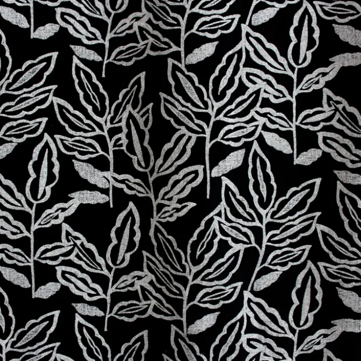 Rideau à oeillets en coton recyclé Chambray