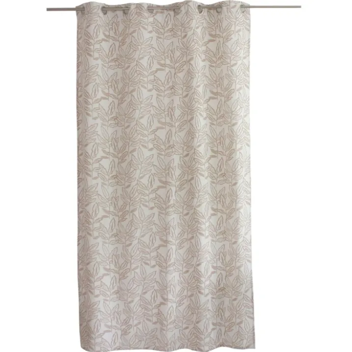 Rideau à oeillets en coton recyclé Chambray