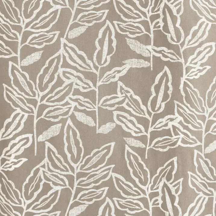Rideau à oeillets en coton recyclé Chambray