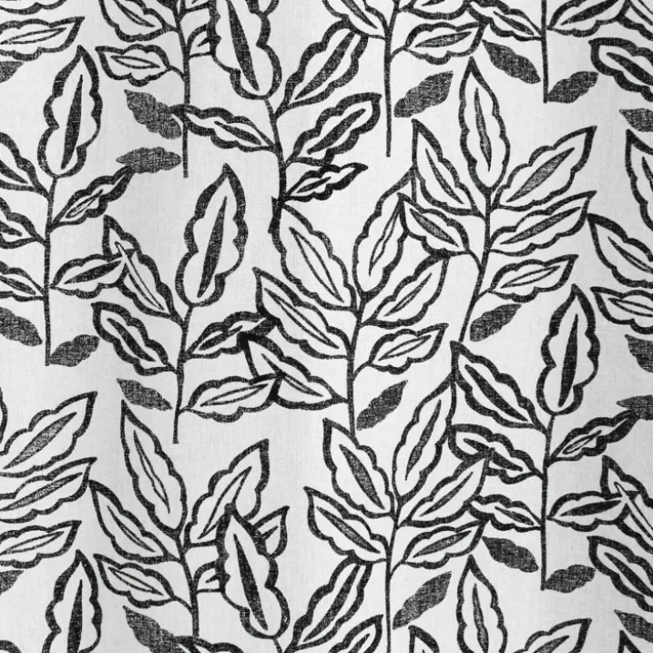 Rideau à oeillets en coton recyclé Chambray