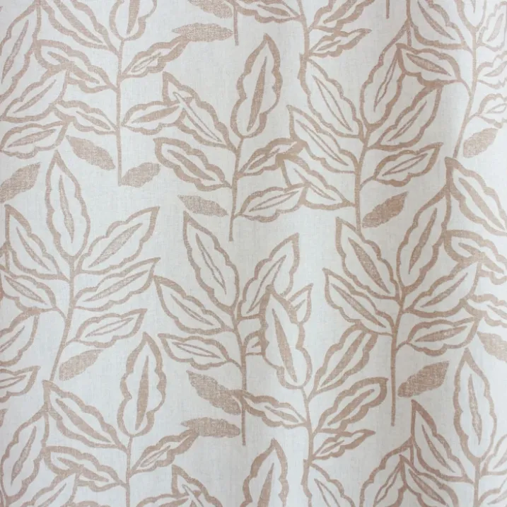 Rideau à oeillets en coton recyclé Chambray