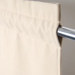 Rideau Séparateur de Pièce à galon et ourlet
