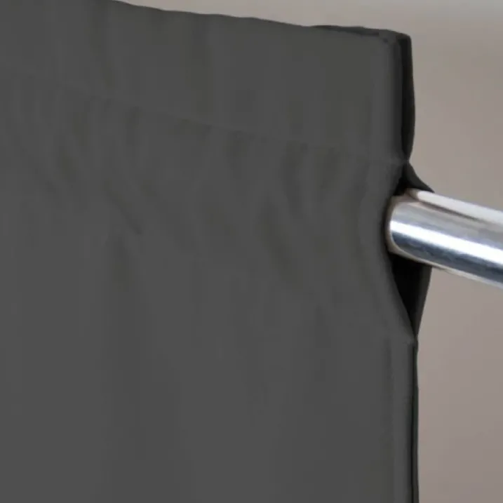 Rideau Séparateur de Pièce à galon et ourlet