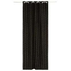 Rideau tamisant chenille à oeillets