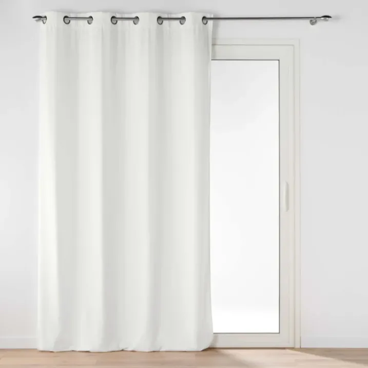 Rideau tamisant en velours uni