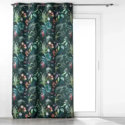 Rideau tamisant esprit exotique