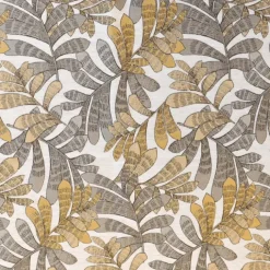 Rideau tamisant jacquard à motifs végétaux
