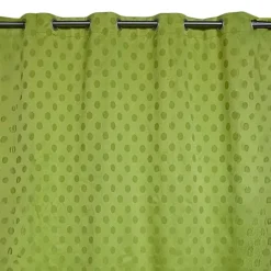 Rideau tamisant à motifs pois