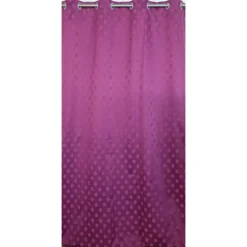 Rideau tamisant à motifs pois