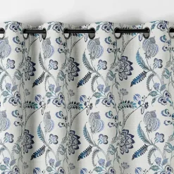 Rideau tamisant vintage floral