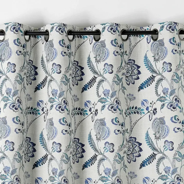 Rideau tamisant vintage floral