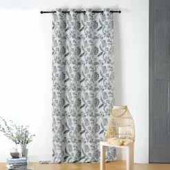 Rideau tamisant vintage floral