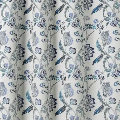 Rideau tamisant vintage floral