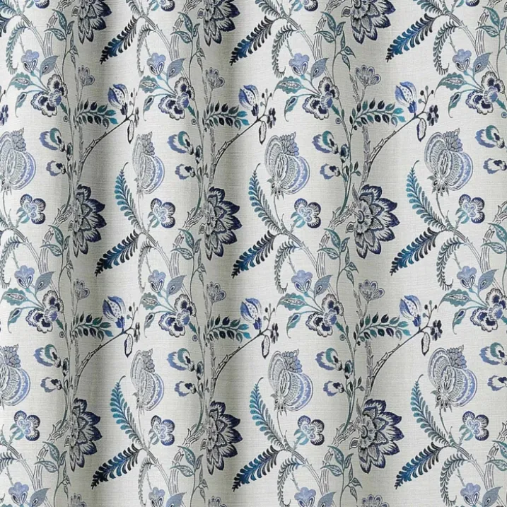 Rideau tamisant vintage floral