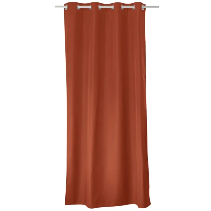 Rideau thermique en microfibre doublée