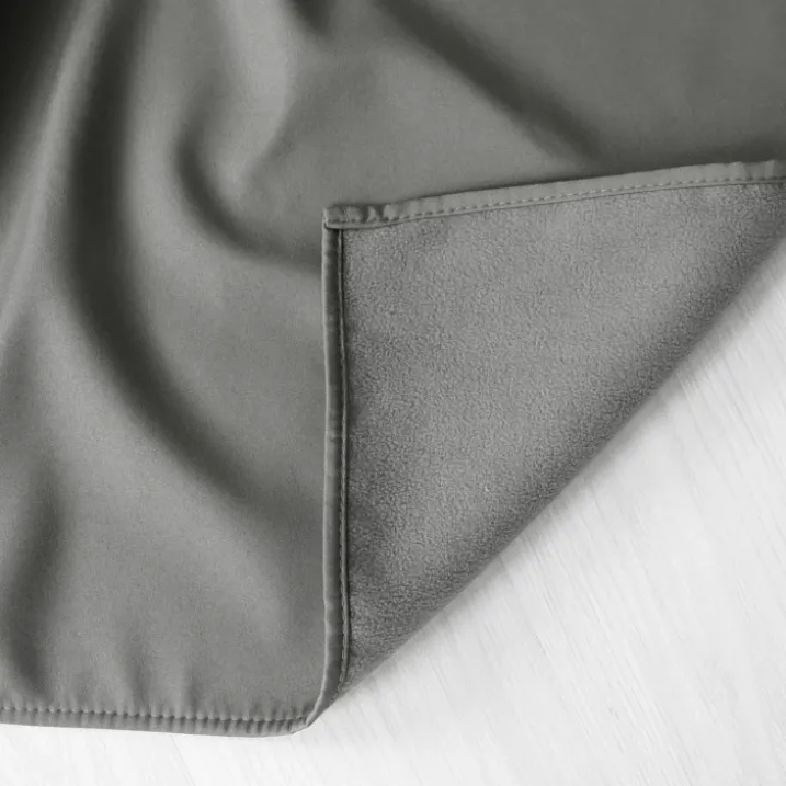 Rideau thermique en microfibre doublée