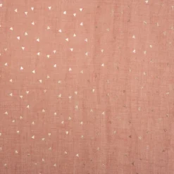Rideau Voilage gaze de coton motifs brillants