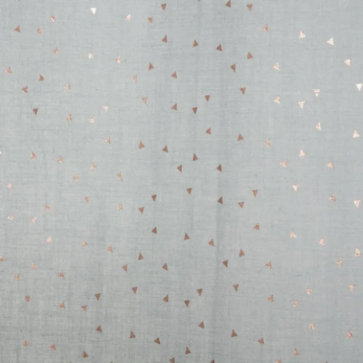Rideau Voilage gaze de coton motifs brillants