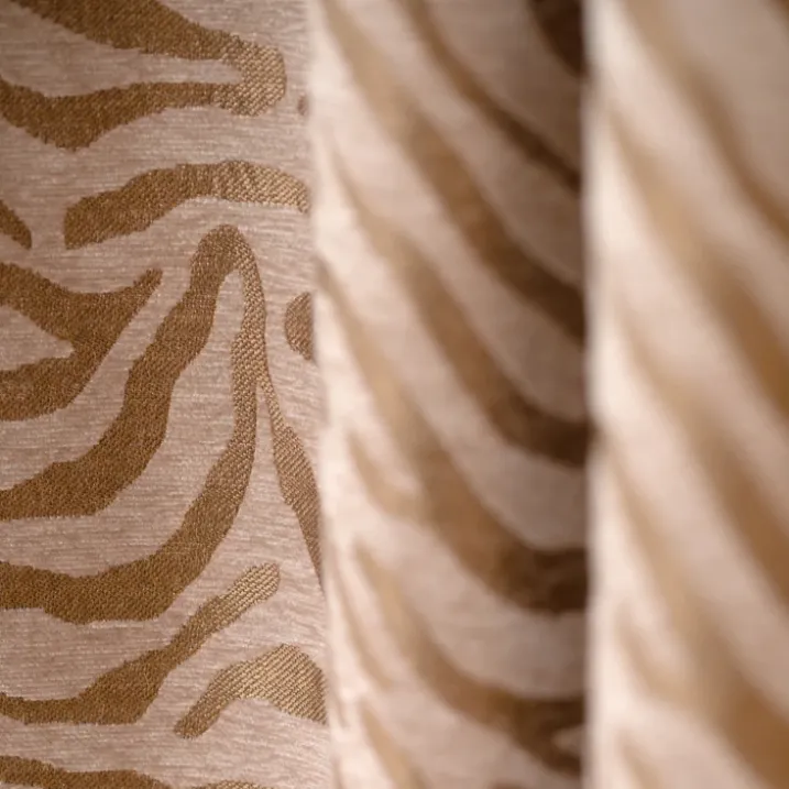 Rideau zèbre tissu chenille