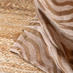 Rideau zèbre tissu chenille