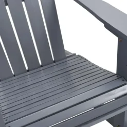 Rocking chair de jardin en bois