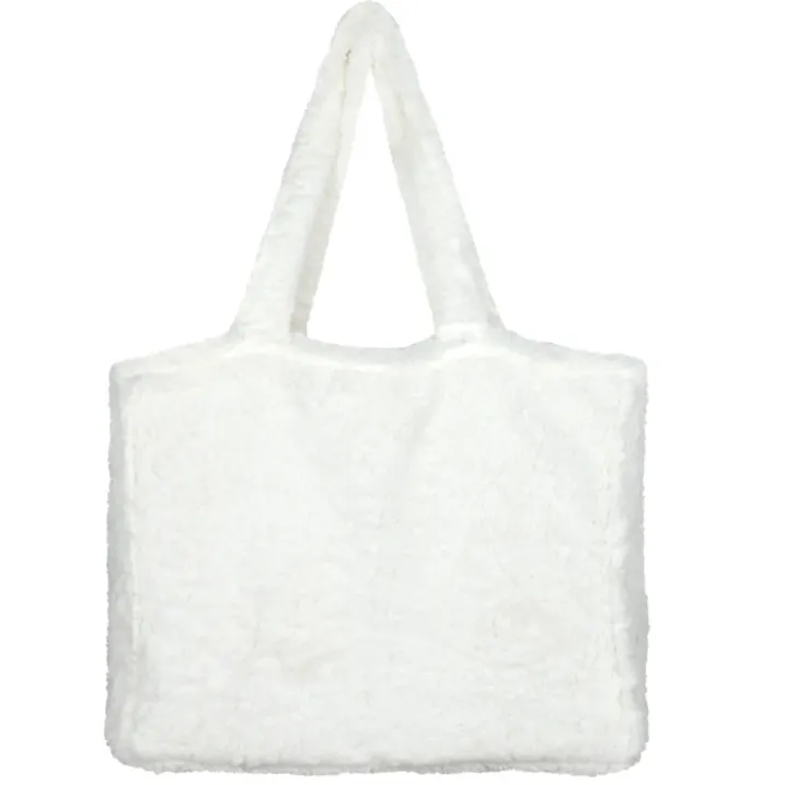 Sac cabas effet fourrure ultra doux