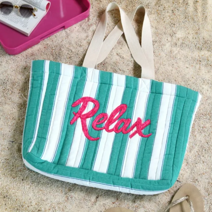 Sac cabas matelassé "Relax"