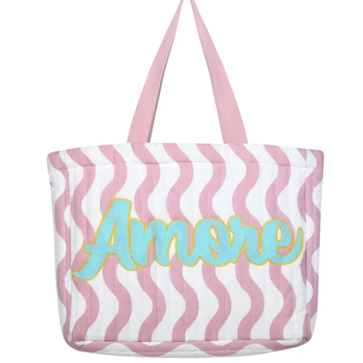 Sac cabas polycoton matelassé AMORE